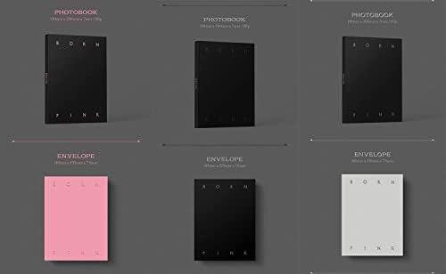 YG Plus Blackpink - Born Pink [גרסת סט קופסאות] אלבום שני+פוסטר מקופל+מתנה קוריאנית